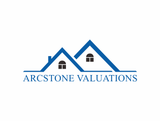 Arcstone Valuations logo design by bombers