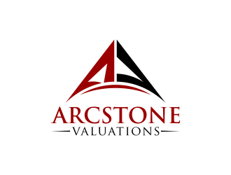 Arcstone Valuations logo design by pakNton