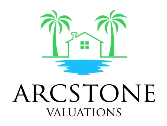 Arcstone Valuations logo design by jetzu