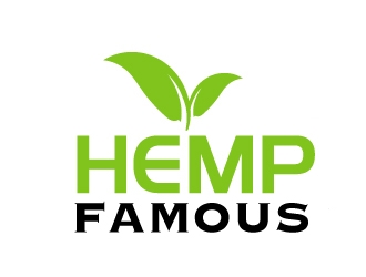 Hemp Famous logo design by AamirKhan