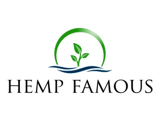 Hemp Famous logo design by jetzu