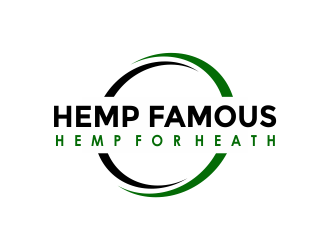 Hemp Famous logo design by Girly