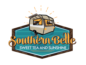 Southern Belle Sweet Tea and Sunshine logo design by SiliaD