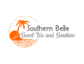 Southern Belle Sweet Tea and Sunshine logo design by Gwerth