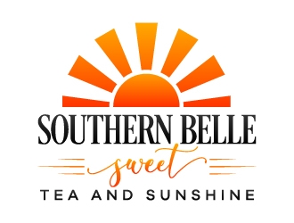 Southern Belle Sweet Tea and Sunshine logo design by KDesigns