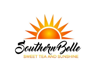 Southern Belle Sweet Tea and Sunshine logo design by KDesigns