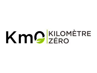Km 0        Kilomètre zéro logo design by p0peye