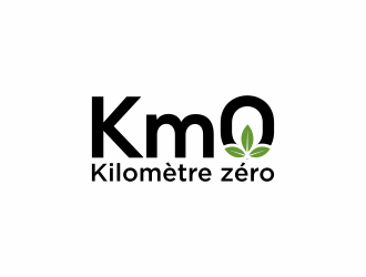 Km 0        Kilomètre zéro logo design by hidro