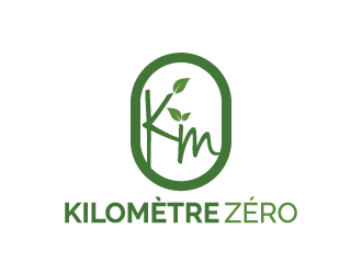 Km 0        Kilomètre zéro logo design by yans