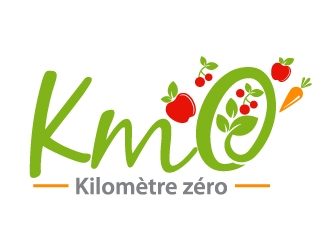 Km 0        Kilomètre zéro logo design by kgcreative