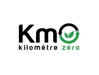 Km 0        Kilomètre zéro logo design by shravya