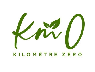 Km 0        Kilomètre zéro logo design by ardistic
