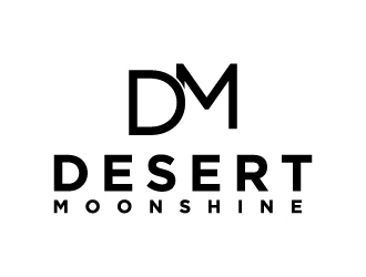 Desert Moonshine logo design by treemouse