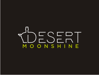 Desert Moonshine logo design by bricton