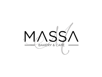 massa - bakery & cafe logo design by EkoBooM