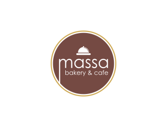 massa - bakery & cafe logo design by ammad