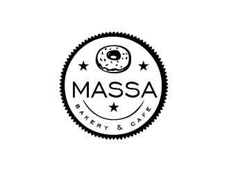 massa - bakery & cafe logo design by shravya