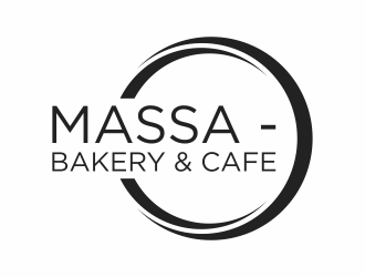 massa - bakery & cafe logo design by luckyprasetyo