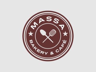massa - bakery & cafe logo design by AisRafa