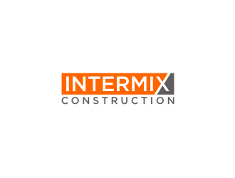 Intermix Construction logo design by asyqh