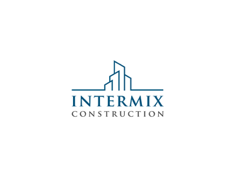 Intermix Construction logo design by bomie