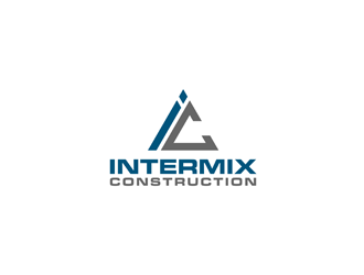 Intermix Construction logo design by bomie