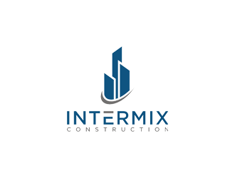 Intermix Construction logo design by jancok