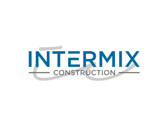 Intermix Construction logo design by rief