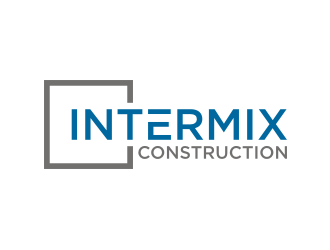 Intermix Construction logo design by rief