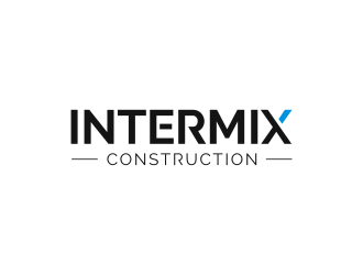 Intermix Construction logo design by thegoldensmaug