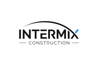Intermix Construction logo design by thegoldensmaug