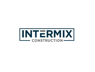 Intermix Construction logo design by Greenlight
