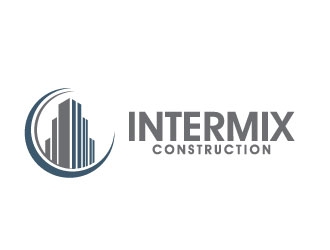 Intermix Construction logo design by maze