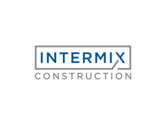 Intermix Construction logo design by checx
