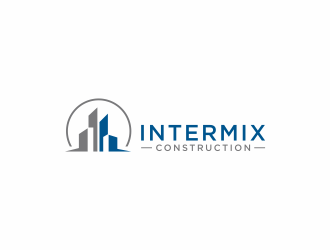 Intermix Construction logo design by checx