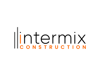 Intermix Construction logo design by pakNton