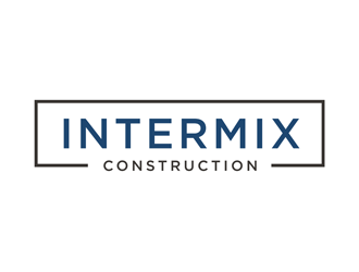 Intermix Construction logo design by clayjensen