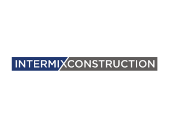 Intermix Construction logo design by clayjensen