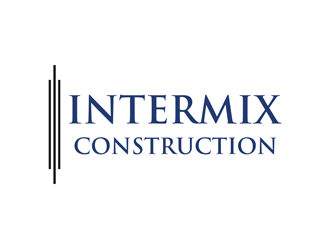 Intermix Construction logo design by clayjensen