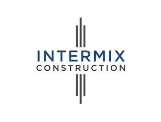 Intermix Construction logo design by clayjensen