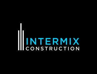 Intermix Construction logo design by clayjensen