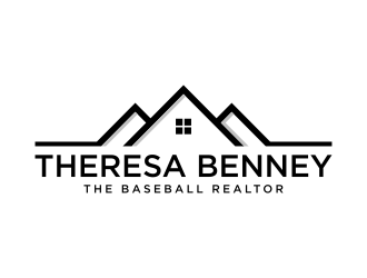 Theresa Benney - The Baseball Realtor logo design by p0peye