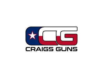 Craigs Guns logo design by aryamaity
