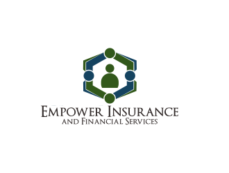 Empower Insurance and Financial Services logo design by Greenlight