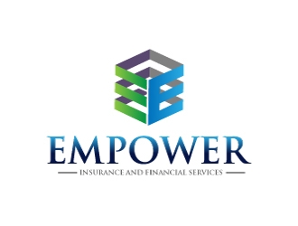 Empower Insurance and Financial Services logo design by Einstine
