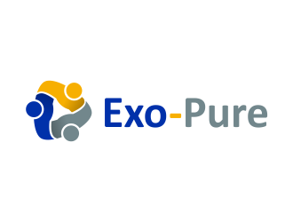Exo-Pure logo design by AisRafa