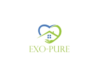 Exo-Pure logo design by robiulrobin