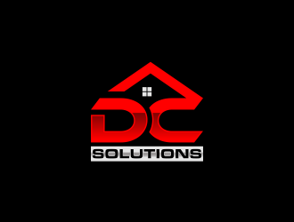 DC SOLUTIONS  logo design by haidar
