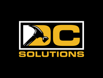 DC SOLUTIONS  logo design by Dakon