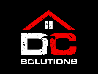 DC SOLUTIONS  logo design by Girly